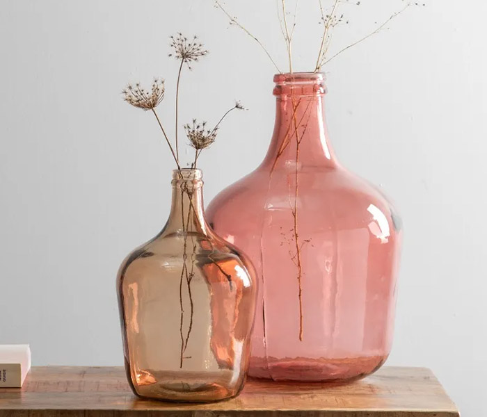 Βάζα (Ξύλο-Γυαλί/Ρητίνη)