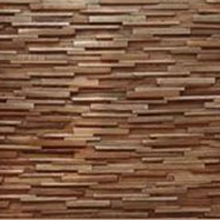 52.7317.0023 ENVI SLAT TILES BROWN RECYCLED WOOD
