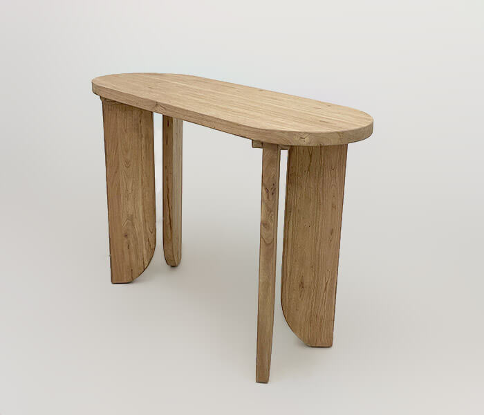 01.7149.0199: Κονσόλα indoor ξύλο Mindi χρώμα Natural