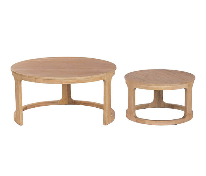 01.7308.0339: Coffee tables set2, ξύλο mango (Δ.90Χ45Υ & Δ.60Χ35Υ)