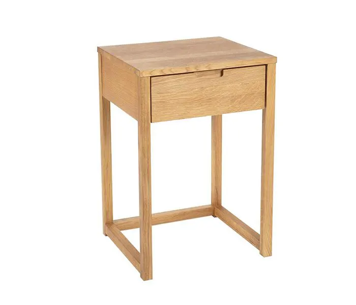 01.7363.0012: Κομοδίνο συρτάρι, ξύλο Δρυς