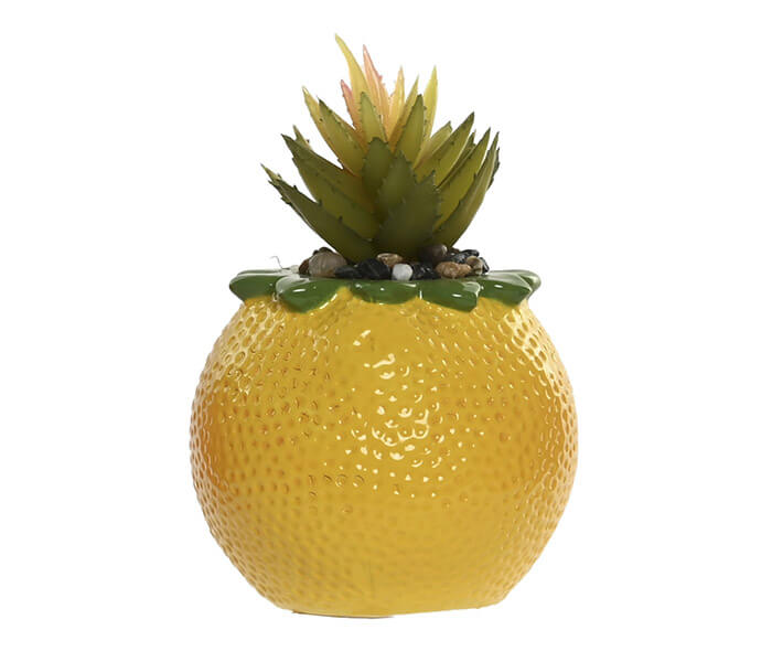 02.7308.0197: Γλαστράκι κεραμικό με λουλούδια