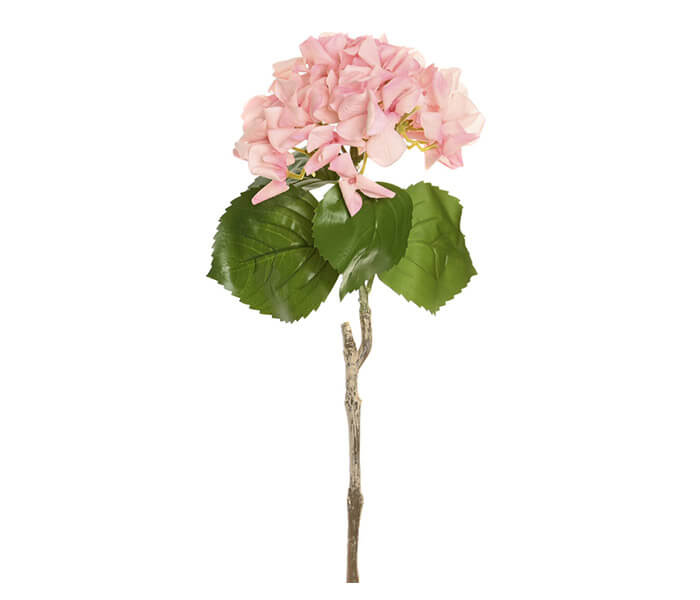 02.7308.0209: Κλαδί ορτανσία, ύφασμα