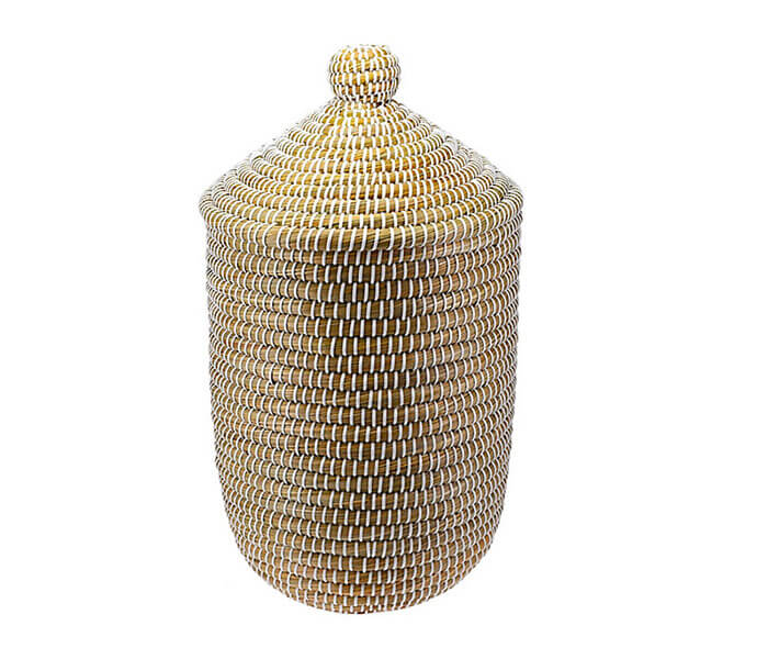 09.7281.0067: Καλάθι ψάθα, καπάκι