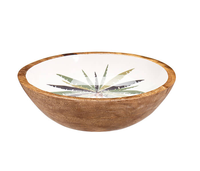 13.7281.0449: Διακοσμητικό μπωλ, ξύλο Mango