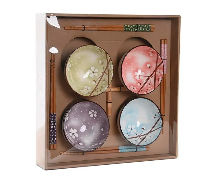 13.7308.0235: SET sushi stoneware  bamboo