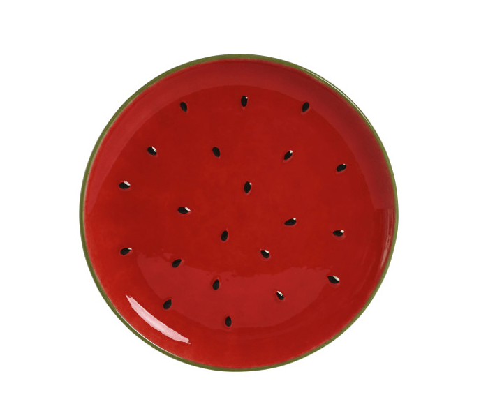 13.7308.0337: Πιατέλα καρπούζι, stoneware