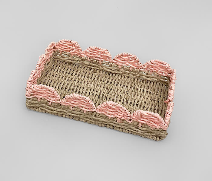 14.7281.0114: Δίσκος rattan