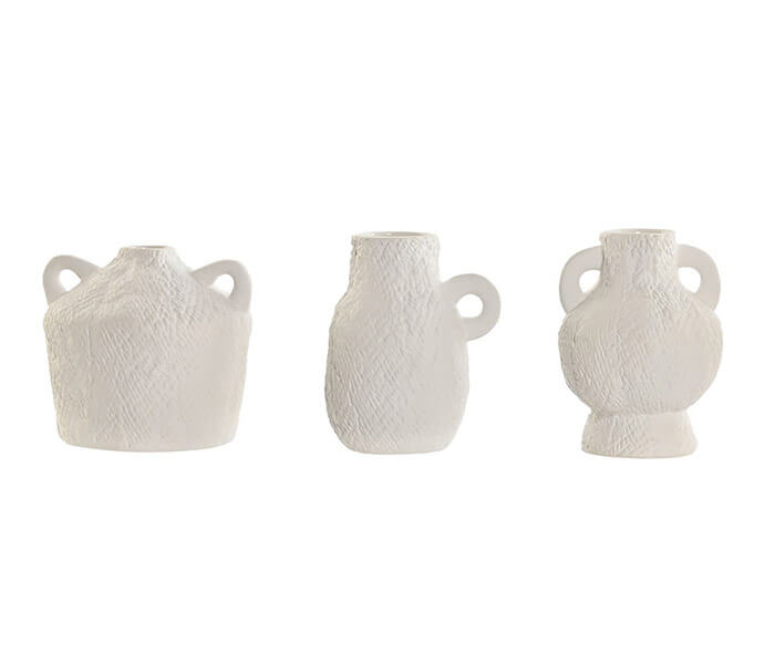 15.7308.0879: Set 3 βάζα stoneware 