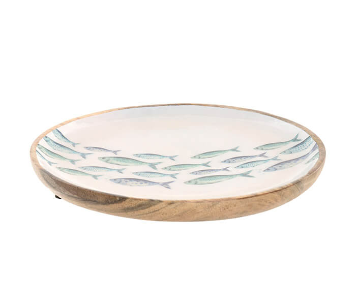 15.7308.1016: Πιατέλα, ξύλο Mango