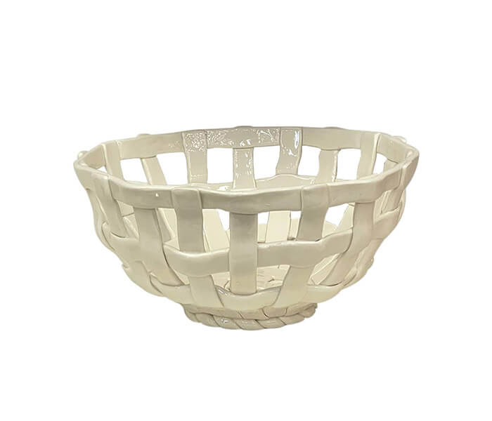 15.7360.0085: Centerpiece - καλάθι κεραμικό