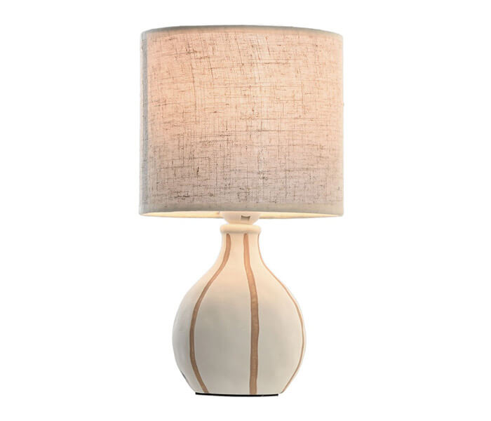 16.7308.0279: φωτιστικό επιτραπέζιο βάση κεραμικό