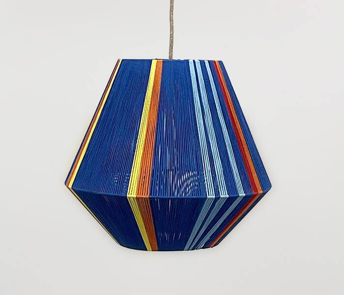 16.7339.0134: φωτιστικό οροφής rope μπλε