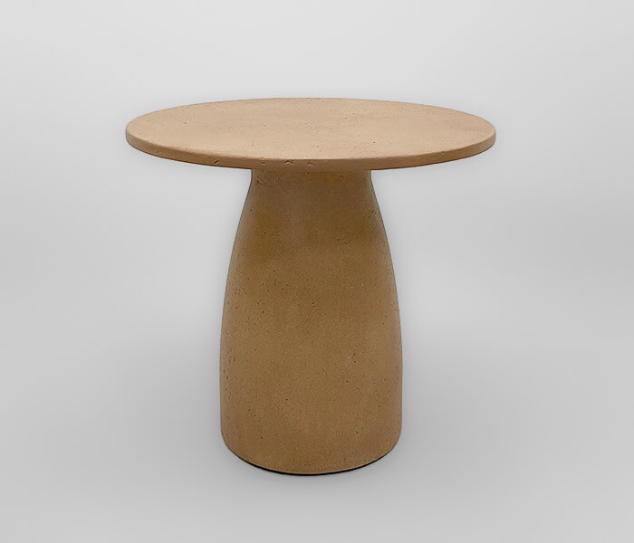 21.7378.0082: Τραπέζι in-out fiber cement , lava stone finish, αδιάβροχο 