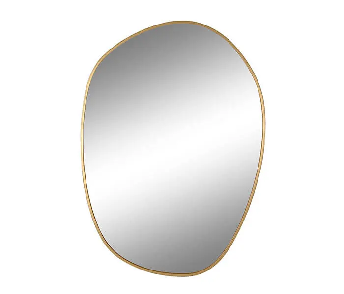 22.7308.0159: καθρέπτης μέταλλο χρυσός