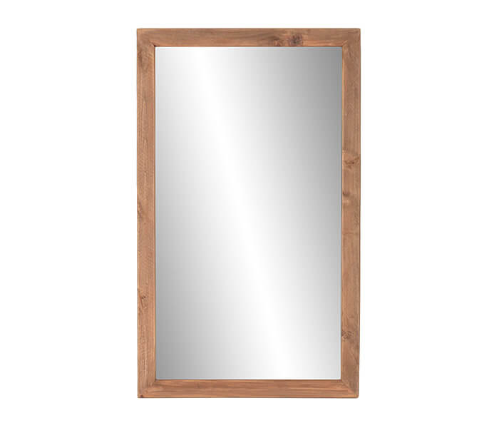 22.7308.0176: καθρέπτης ανακυκλωμένο ξύλο natural (πάχος 4εκ)