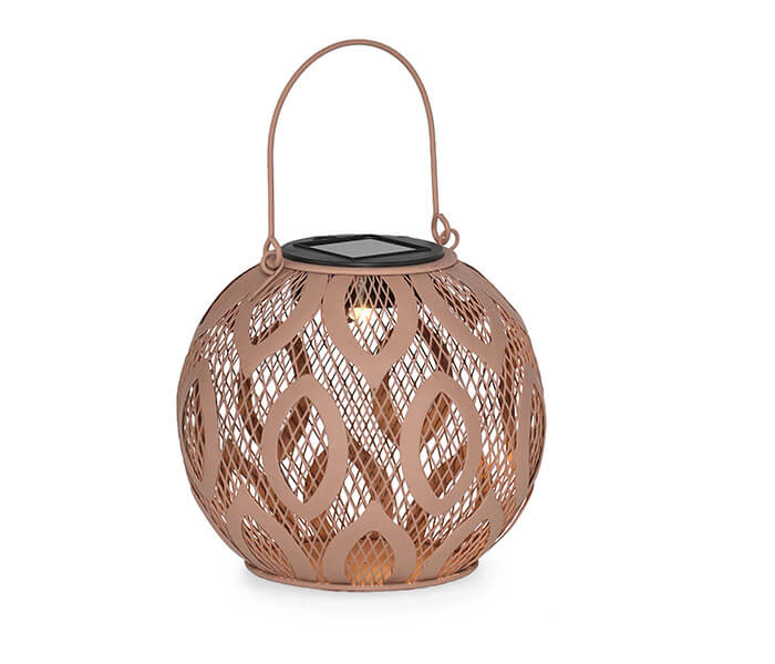 31.7009.0087: Ηλιακό φαναράκι μέταλλο, λειτουργεί με solar panel