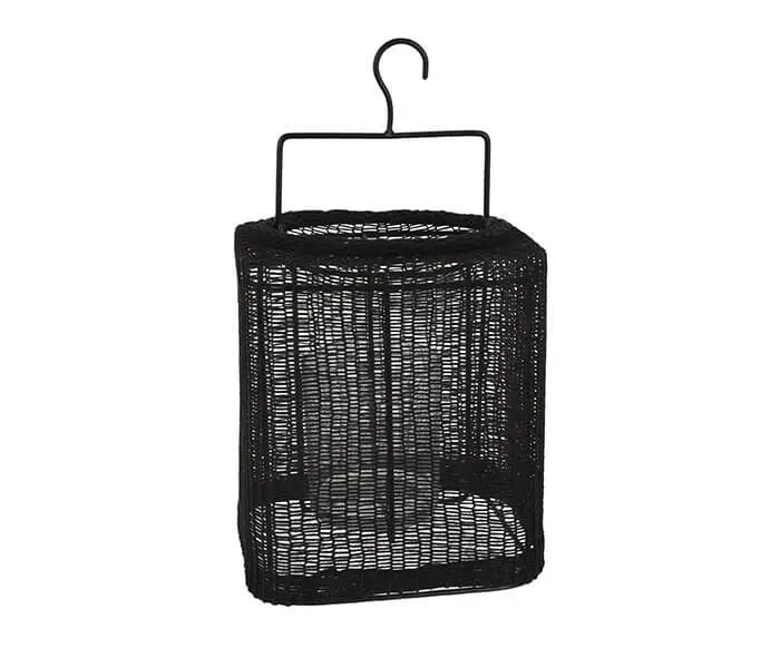 31.7281.0257: φανάρι μέταλλο - rope, μαύρο