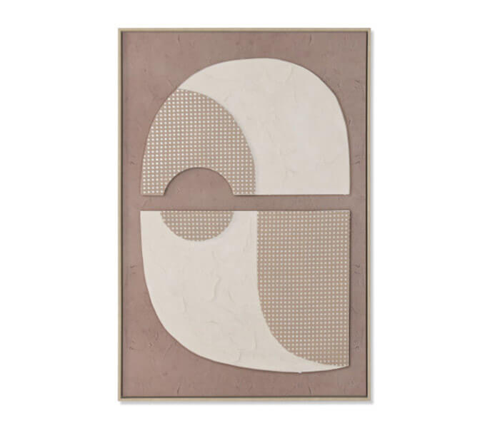 32.7308.1024: Πίνακας καμβάς κατασκευή 3D με κορνίζα