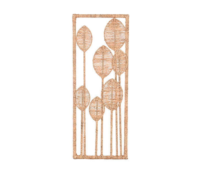 32.7308.1069: Διακοσμητικό τοίχου rattan - μέταλλο, natural