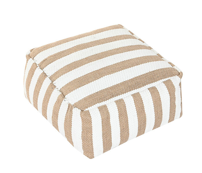 36.7308.0419: Πουφ jute - βαμβάκι