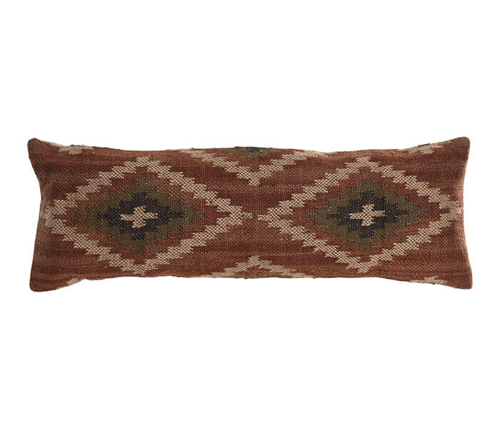 36.7308.0428: Διακοσμητικό μαξιλάρι wool - jute, 