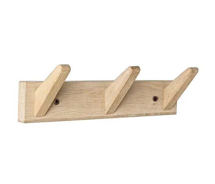 38.7009.0037: κρεμάστρα 3 θέσεων ξύλο δρυς