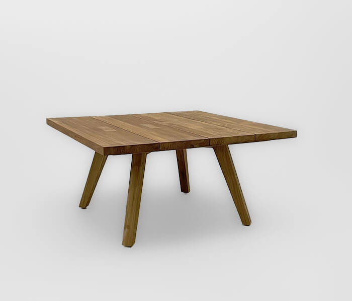 51.0000.0583: coffee table  ξύλο recycled teak , καπάκι πάχος 3εκ.