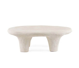 01.7009.0412: Coffee table ρητίνη, φινίρισμα αμμοβολή