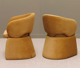 01.7075.0017: Πολυθρόνα σκελετός πεύκο, ύφασμα soft touch mohair