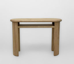 01.7149.0201 - Κονσόλα ράφι, ξύλο mindi χρώμα natural
