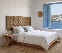01.7149.0204: Side table indoor, ξύλο Mindi καπάκι οβάλ πάχος 4εκ.
