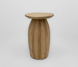 01.7149.0206 - side table indoor, ξύλο Mindi χρώμα Natural
