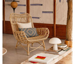 01.7149.0210: Πολυθρόνα Rattan