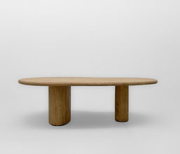 01.7149.0231: Coffee table, ξύλο Mindi natural