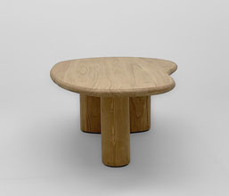 01.7149.0231: Coffee table, ξύλο Mindi natural
