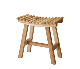 01.7281.0075 - stool ξύλο teak
