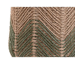 01.7308.0345: Καλάθι rattan - Side table, καπάκι ξύλο