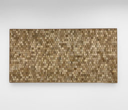 01.7317.0088 - κεφαλάρι διπλό κρεμαστό ξύλο ακακία, με περιμετρικό πηχάκι , natural look (πάχος 4εκ)
