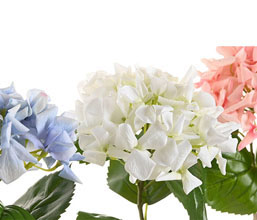 02.7308.0208: Κλαδί ορτανσία, ύφασμα