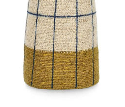 09.7009.0163: Διακοσμητικό καλάθι ψάθα, χειροποίητο natural