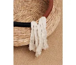 09.7075.0003: Centerpiece, ψάθα - βαμβάκι