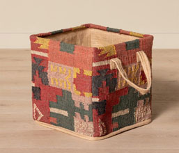 09.7075.0004: Καλάθι jute - wool