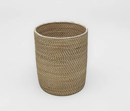 09.7149.0001: Καλάθι αχρήστων από rattan σταθερό