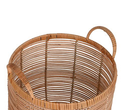 09.7308.0123: Καλάθι rattan natural