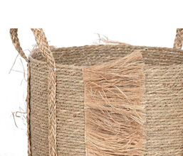 09.7308.0141: Καλάθι seagrass natural