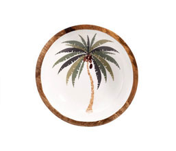 13.7281.0449: Διακοσμητικό μπωλ, ξύλο Mango