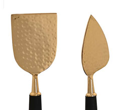 13.7308.0220: Σετ 3 μαχαιράκια για τυρί, ρητίνη - inox