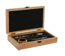 13.7308.0322 - Κουτί ξύλο bamboo, αξεσουάρ κρασιού

