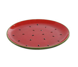 13.7308.0337: Πιατέλα καρπούζι, stoneware